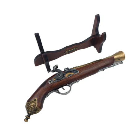 Pistolet kapiszonowy na Stojaku - Replika XVIII wiek – 154S